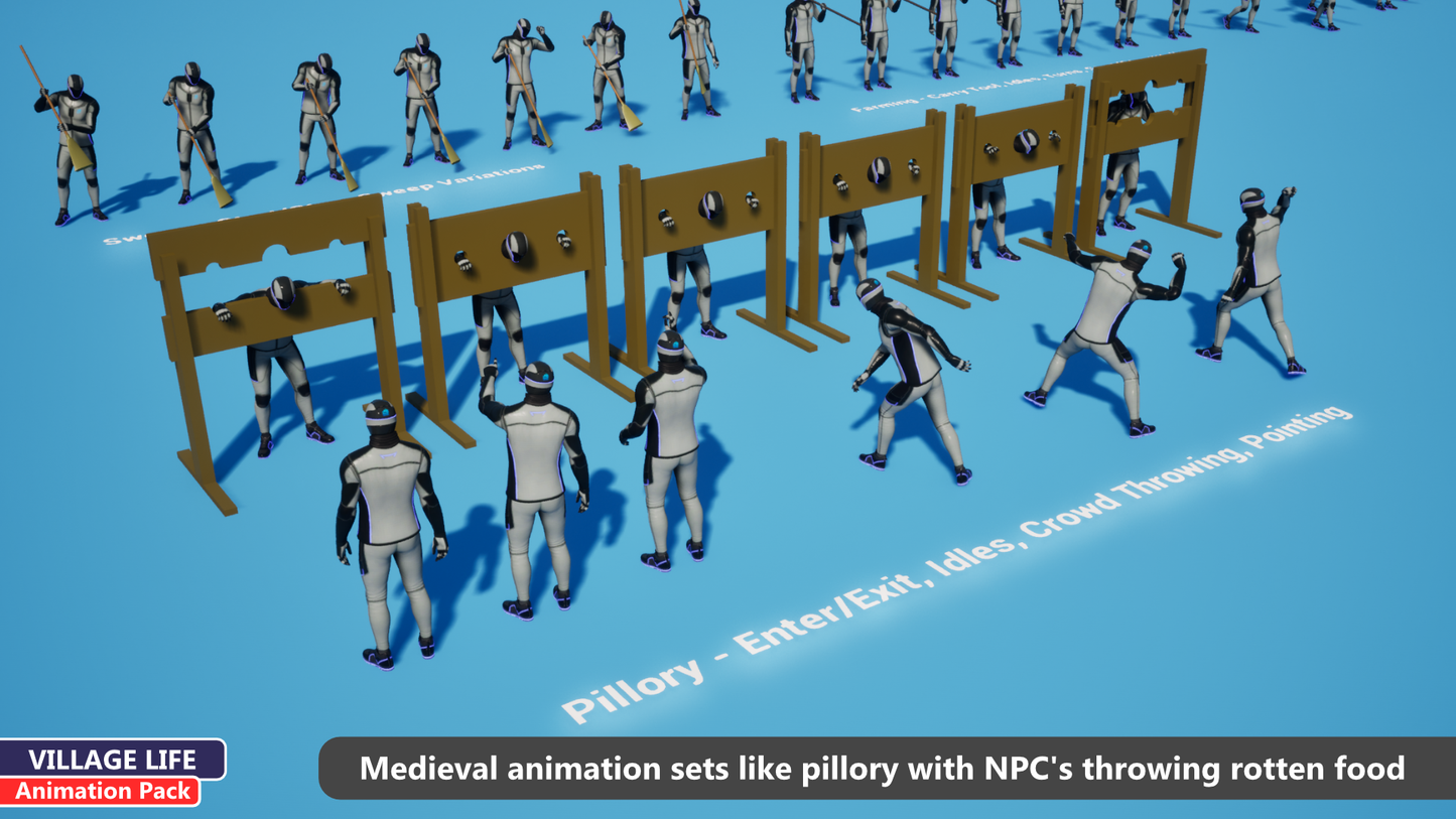 Animation Pack - Village Life