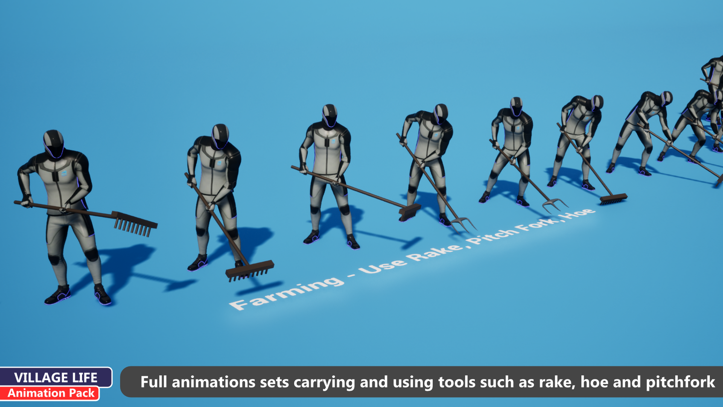 Animation Pack - Village Life