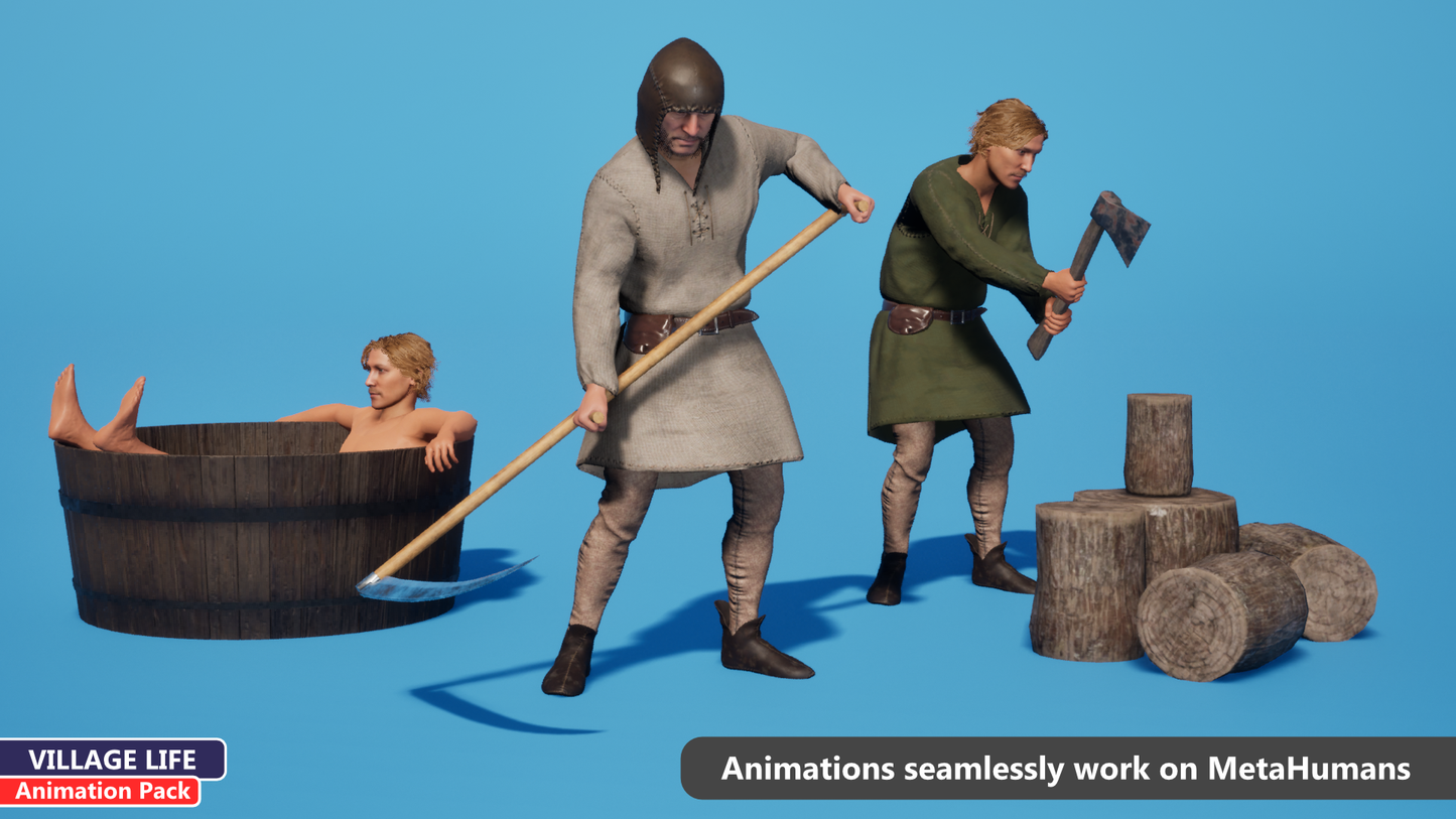 Animation Pack - Village Life
