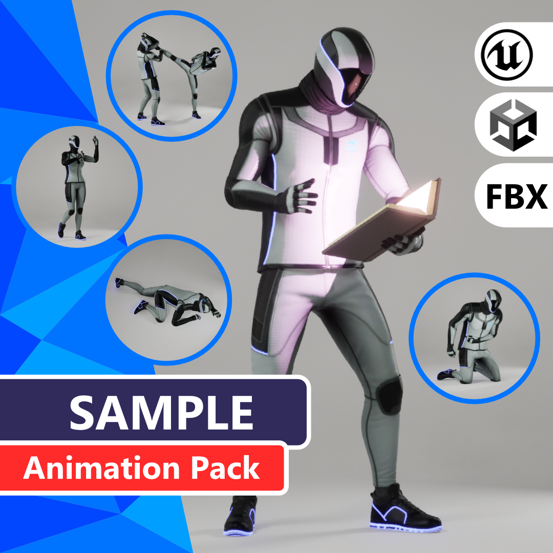 Free Sample Pack - 120+ Motion Captured Animations for Unreal and Unity ...