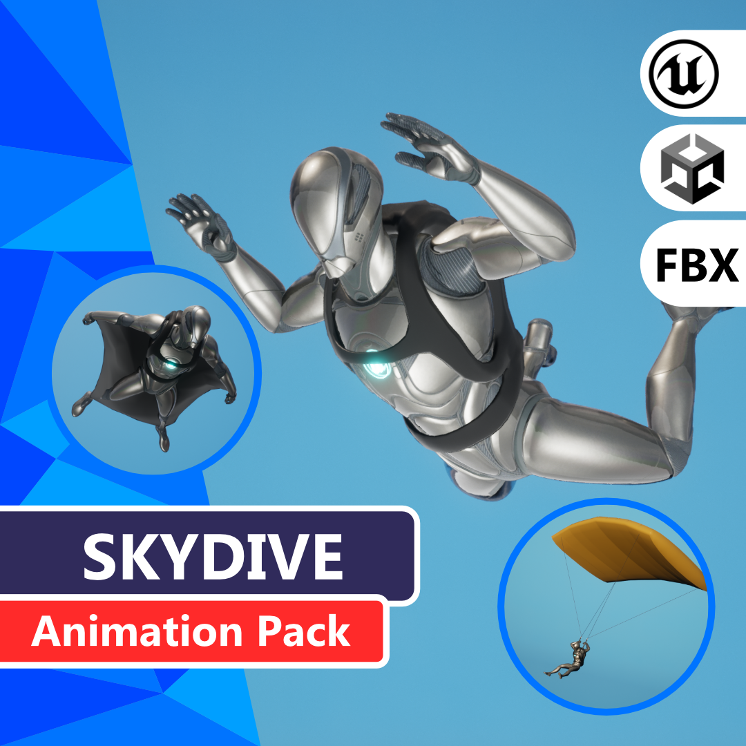 Animation Pack - Skydive