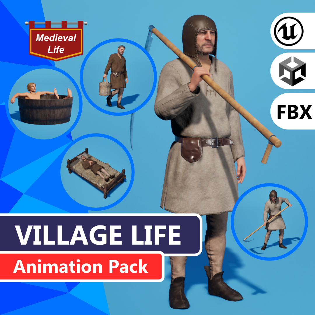 Animation Pack - Village Life