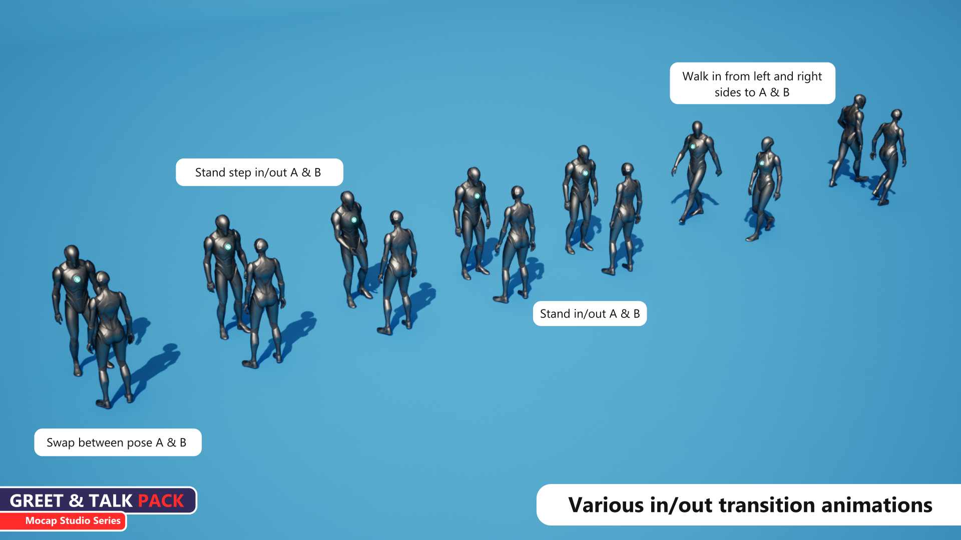 Talk Pack Mocap Studio Series - Greet & Talk Pack – MoCap Central