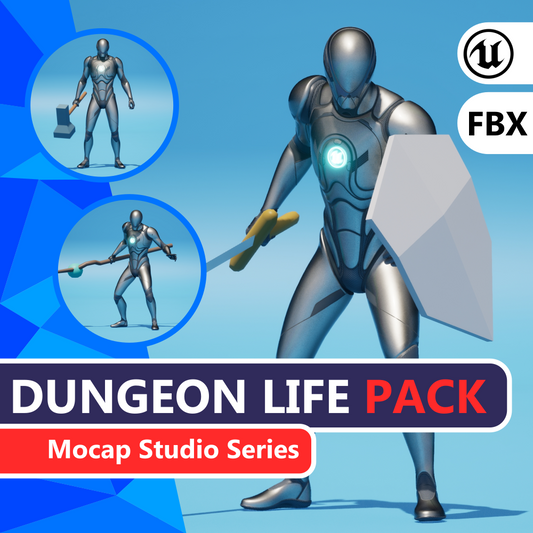 Mocap Studio Series - Dungeon Life Pack