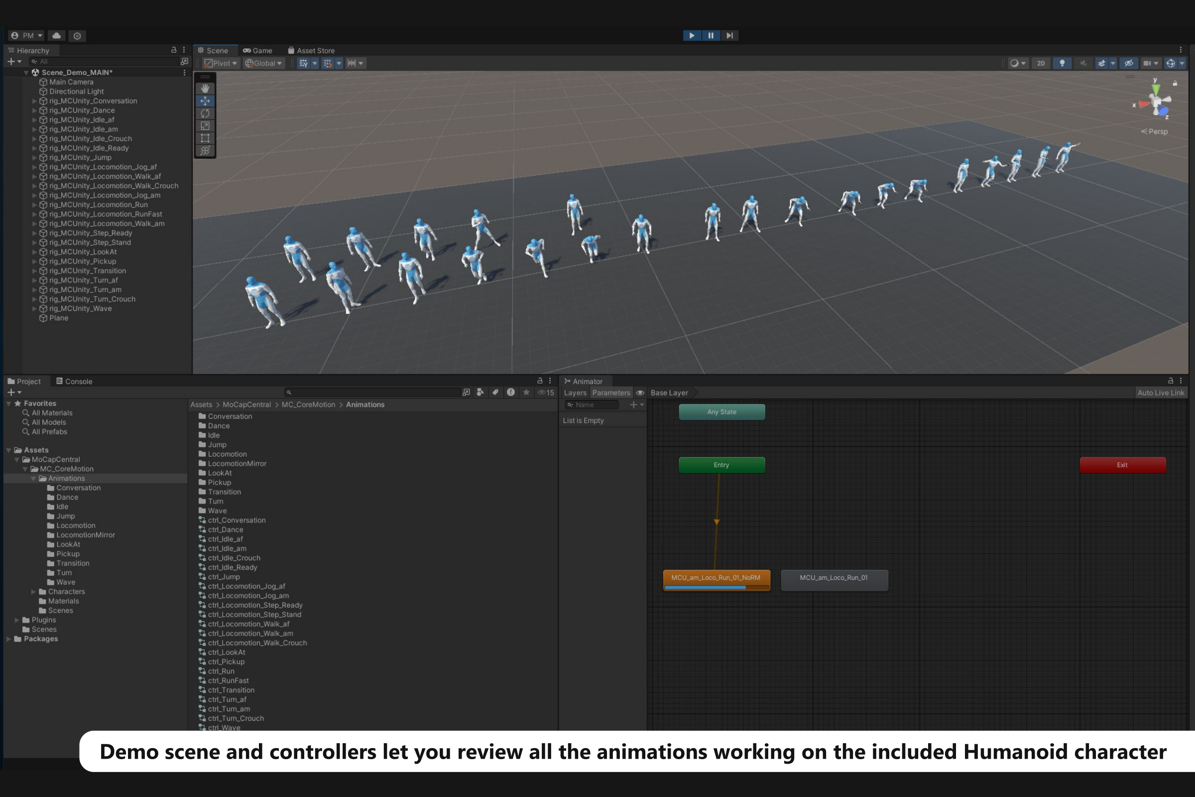 Animation Pack - Core Motion – MoCap Central