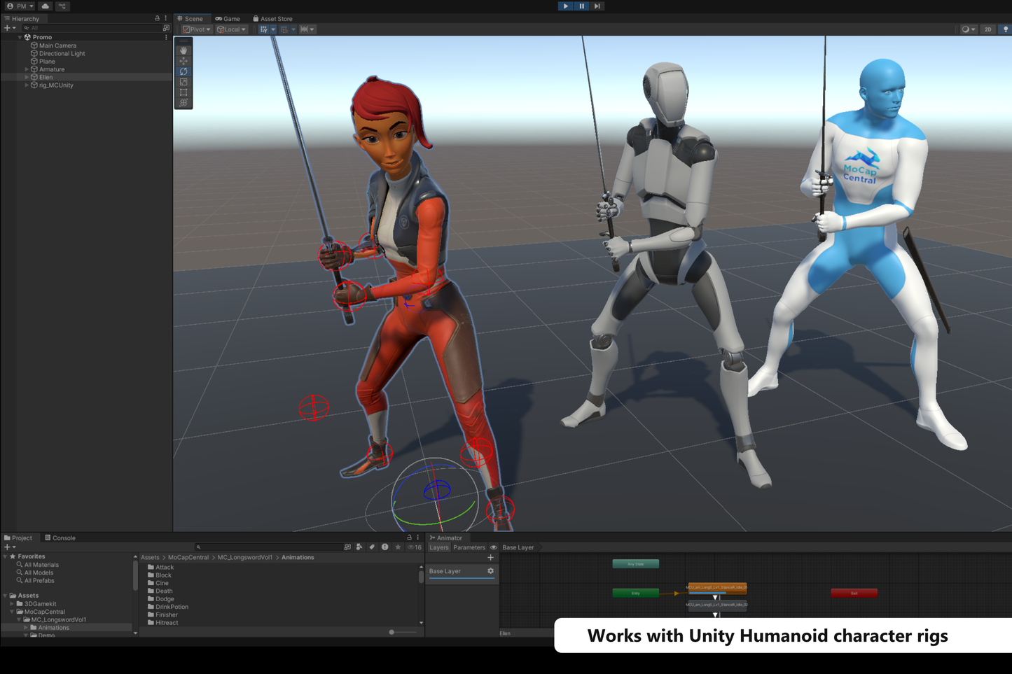 Animation Pack - Longsword Vol.1