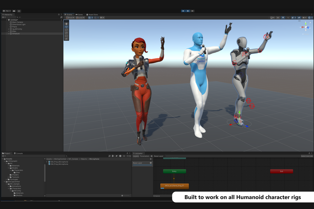 Mocap Animation Software Free Sample Pack - 120+ Motion Captured Animations for Unreal and Unity ...