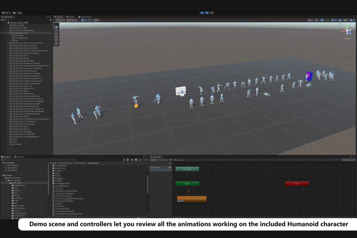 Mocap Animation Software Animation Pack - Sample | FREE – MoCap Central