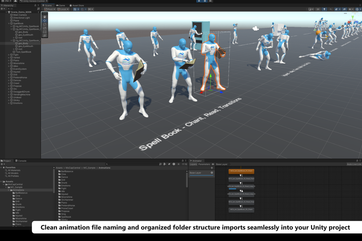 Free Sample Pack - 120+ Motion Captured Animations for Unreal and Unity ...